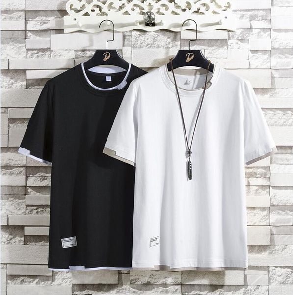 

матал amersnew стилейдизайнер вышивка топы футболки лето 2020 1 хорошая футболка женщин мужская мода дизайнер письма тесемок, короткие рукав, White;black