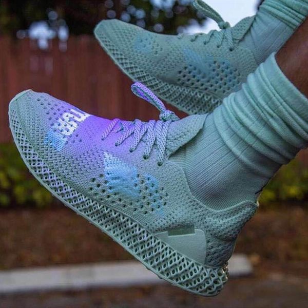 

TOP Futurecraft 4D Print Run Shoes Invincible x Consortium Runner 4D Y-3 Runner 4D Grey Blue Black Men Designer Sports Sneakers sizi