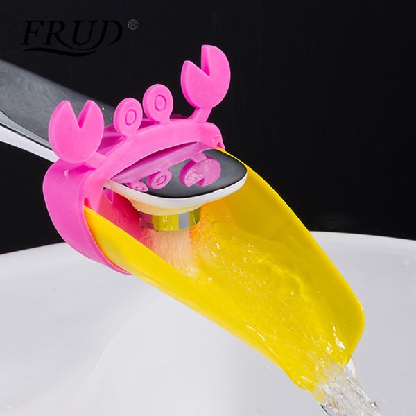 

frud new kitchen faucet extender kid toddler baby washing hands bathroom sink lovely crab shape bathroom accessories y81028