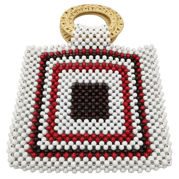 

women handbag female big travel vacation totes bamboo crossbody bag for ladies woven straw beach bag summer women's purse