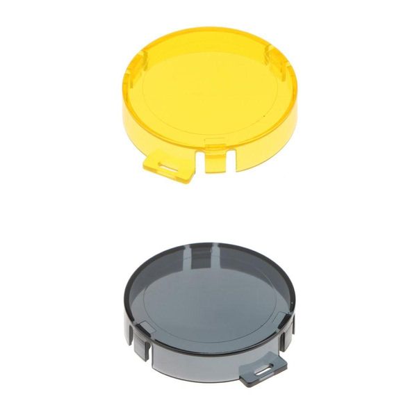 

2 pieces waterproof snap-on diving scuba lens filter underwater housing case