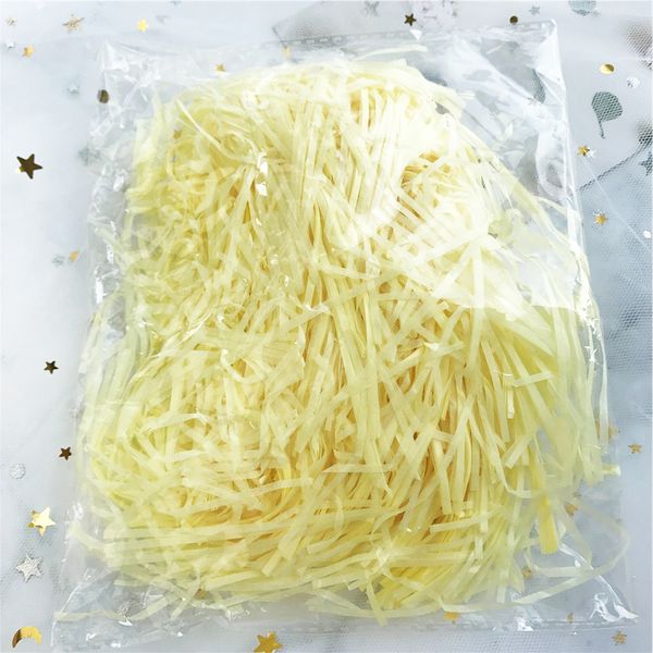 

raffia shredded crinkle paper confetti diy gift box filling material birthday wedding gifts party supplies