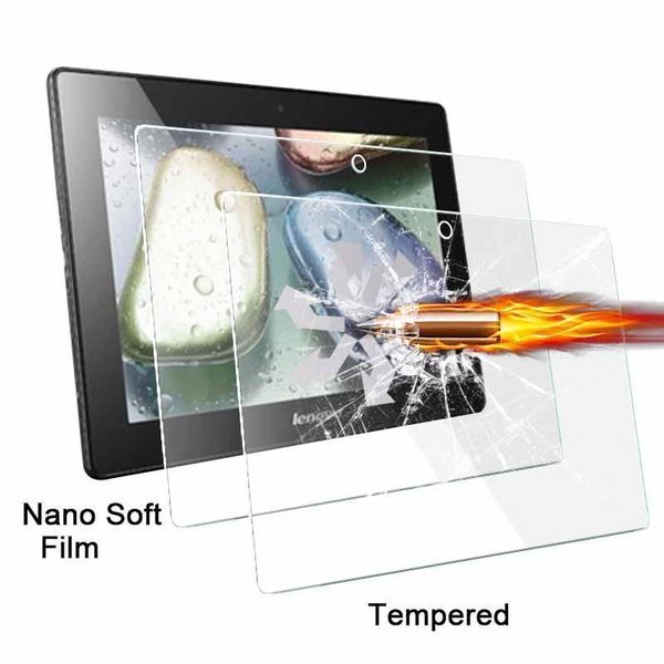 

for lenovo s6000 10.1\" tab anti-shatter plastic screen protector films explosion-proof nano soft film
