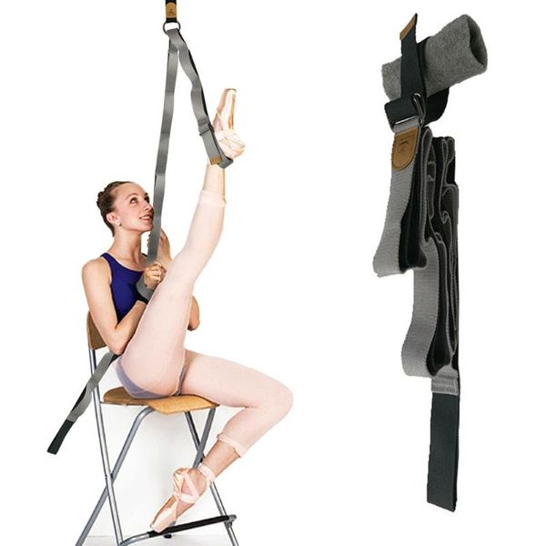 

durable cotton yoga loops hanging lower waist rope flexibility leg stretcher strap ballet dance split training belt gym trainer
