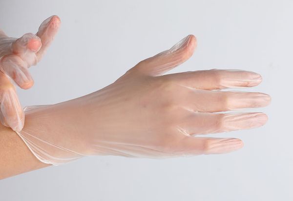 

Disposable nitrile gloves oil-resistant household catering baking waterproof plastic beauty thick gloves DHL Express Delivery