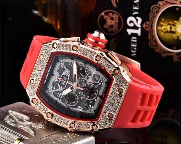 

Роскошные дизайнерские часы моды Популярные Мужские спортивные часы Мягкие сили