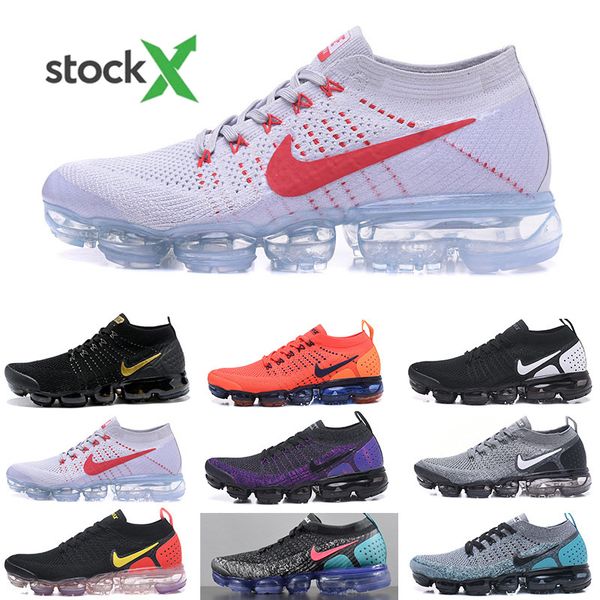 

2019 fly 2.0 black multi color running shoes mens womens cny safari racer blue designers sneakers midnight purple ultramarine trainers w1-2q