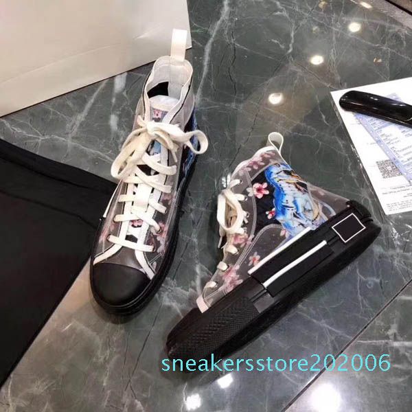 

2020 designer shoes for women fashion platform sneakers triple black white leather suede comfortable flat casual shoe size 35-40 s6