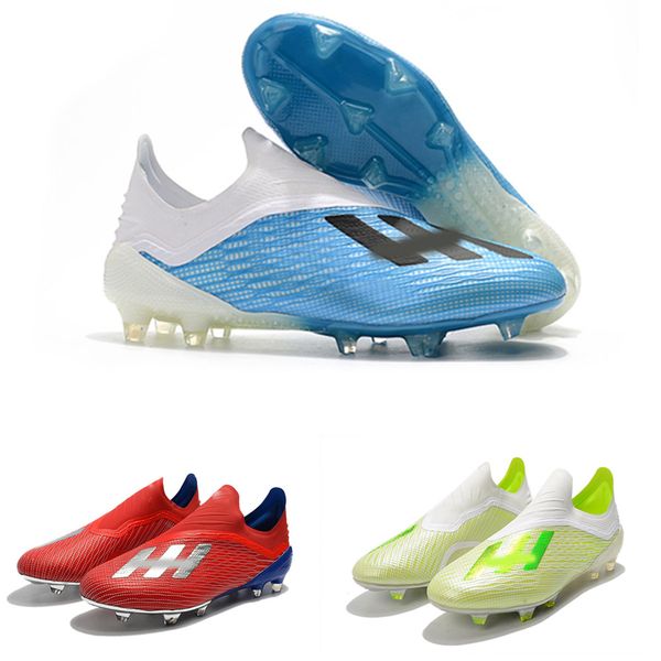 

x 18+ 18.1 fg soccer mens football salah jesus shoes 18+x soccer boots soccer cleats exquisite size us6.5-11