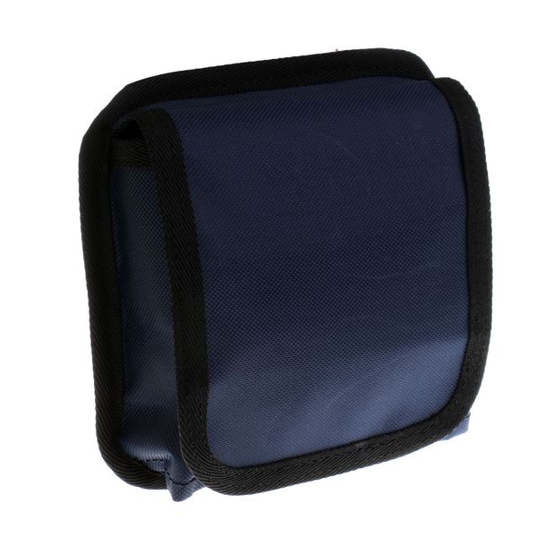

6.3" x 6.3" heavy duty scuba diving spare weight belt pockets - navy blue