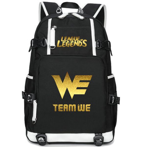 

team we backpack world elite day pack teamwe player style school bag game packsack laprucksack sport schoolbag out door daypack