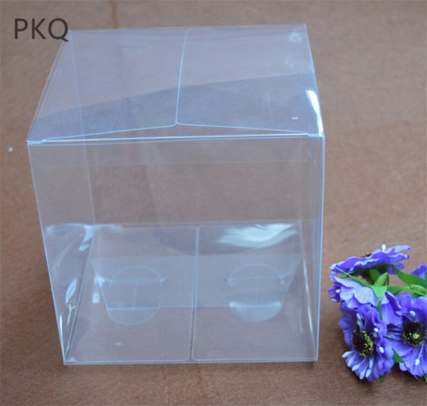 

30pcs pvc clear box toy car model storage plastic box dust proof display protection