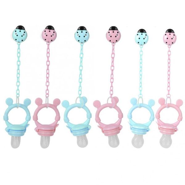 

silicone baby pacifier removable clean pacifier nipple teether baby infant fruits vegetables bite nipple teether