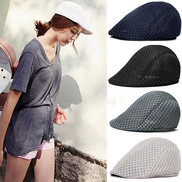 

мужская мода утки сетки вс cap flat golf берет newsboy cabbie бейсболку, Blue;gray