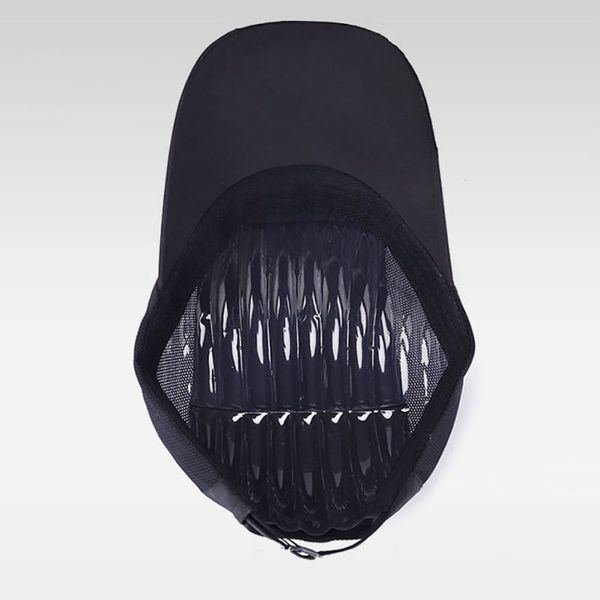 

велоспорт caps cap мужчины quick dry спорт шлем регулируемая casquette chapeu письмо сетки мужчин колпачков для бега пешие прогулки, Black