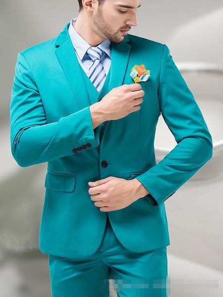 

2019 new slim fit formal men suits wedding tuxedos terno groom wear 2 pieces (jacket+pants) business suits blazer costume homme, White;black
