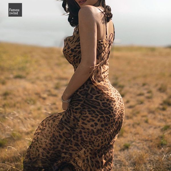 

леопардовый принт платье bodycon макси женщины лето шифон пляж сарафан элегантный винтаж клуб длинные платья партии повседневная, Black;gray