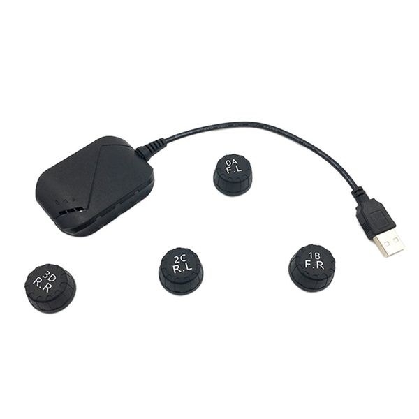 

car tpms for android usb tire pressure monitoring system navigation display wireless auto tyre pressure security alarm