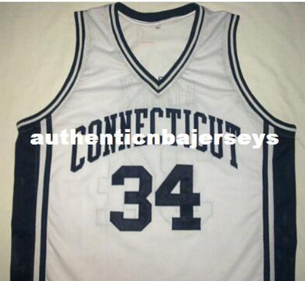 

retro #34 ray allen jersey throwbacks mens 100% stitched jerseys, Black;blue