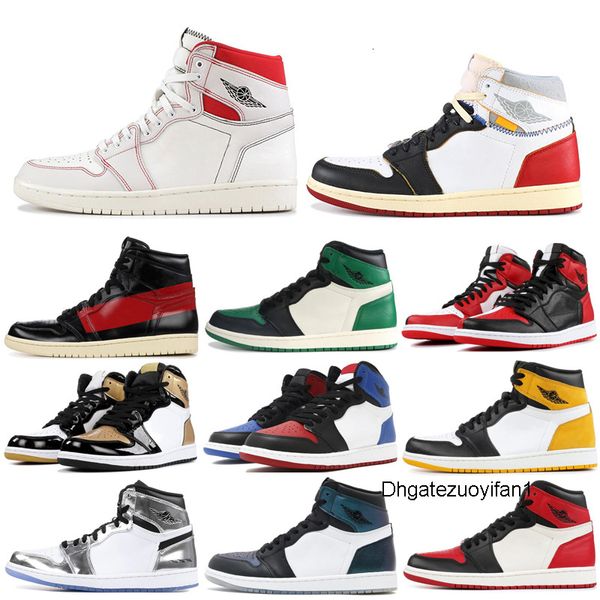 

2019 1 1s basketball shoes mens sneaker athletic ying yang pack unc pine green unc shadow bred black toe banned sports illustrated 7-13