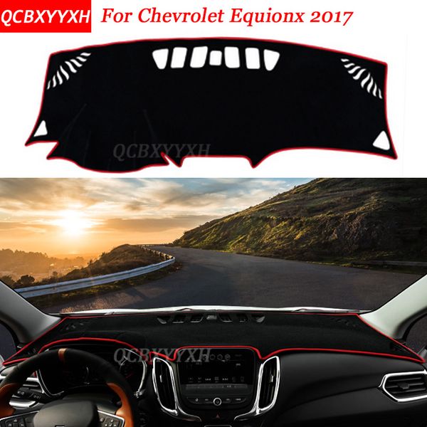 

car styling dashboard avoid light pad polyester for equionx 2017 instrument platform desk cover protective mats