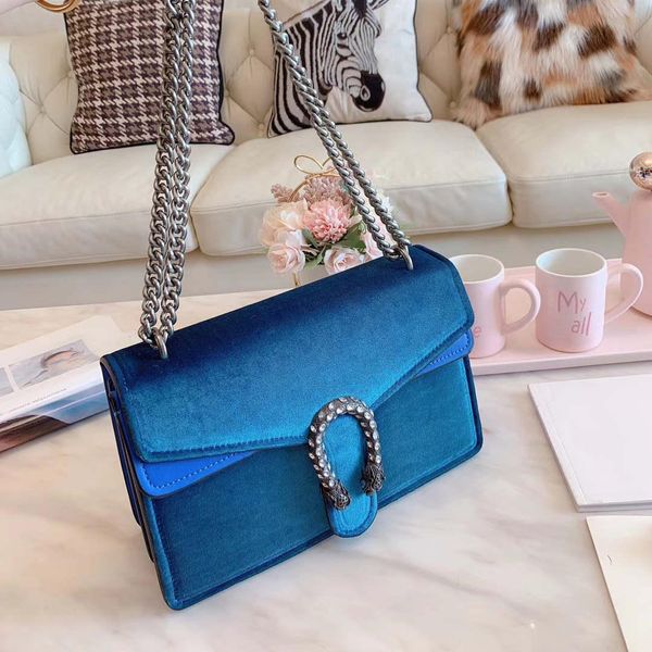 

lady womens designer shoulder bag luxury shoulder bag brand cross body velvet 5 colors elegant b100744z