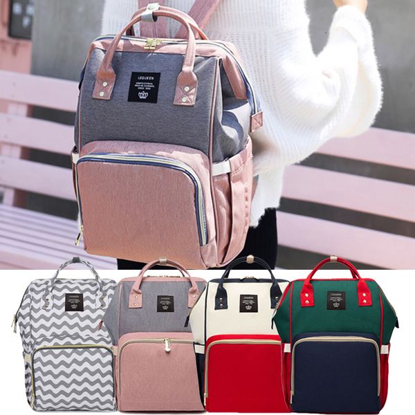 

fashion maternity mammy's bag diaper bag daily commuting backpack large nappy babies milk travel picnic baby care wetbag