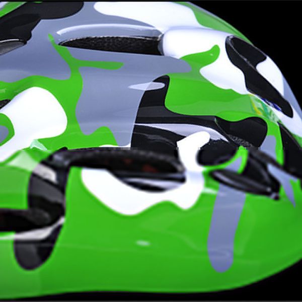 

mountain bicycle bike cycling sliding plate children kids helmet fluorescent green army green camouflage