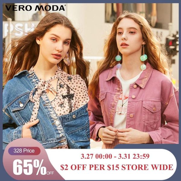 

женские 100% хлопок denim пальто | 319157517, Black;brown