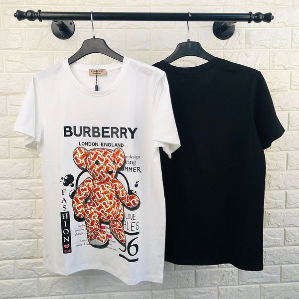 

new designer t shirts mens clothing brand tee shirt fashion summer tide braned letters printed luxury men shirt designer clothing, White