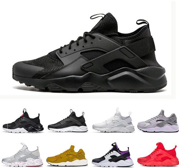 

восхождение обуви 2019 тройной белый черный huarache 4.0 1.0 классический красный мужчины женщины бегут ультра huaraches кроссовки кроссовки