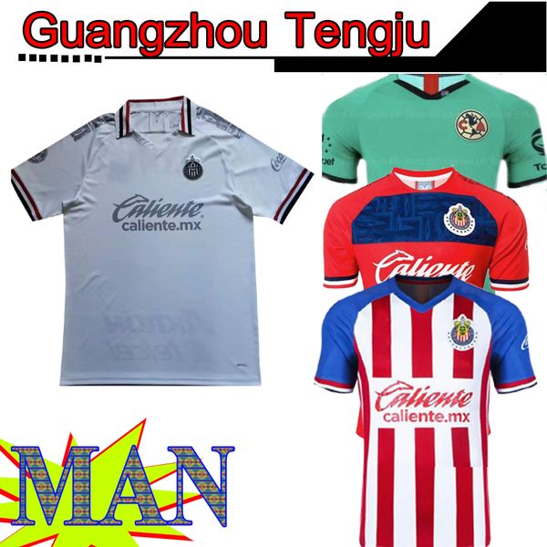 

2019 chivas pineda pulido guadalajara club liga mx club america unam soccer jersey club de cuervos 19 20 home away football shirt 3rd, Black;yellow