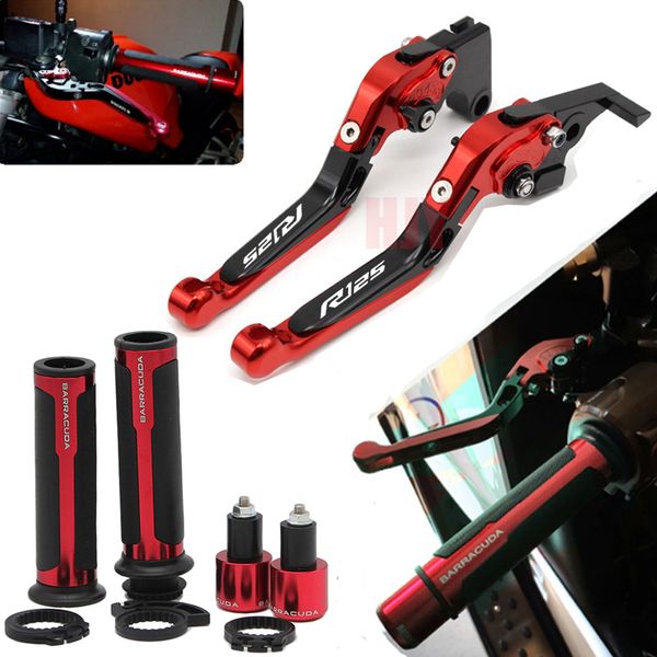 

for yamaha yzfr125 yzf r125 2012 2013 motorcycle adjustable folding brake clutch levers handlebar hand grips