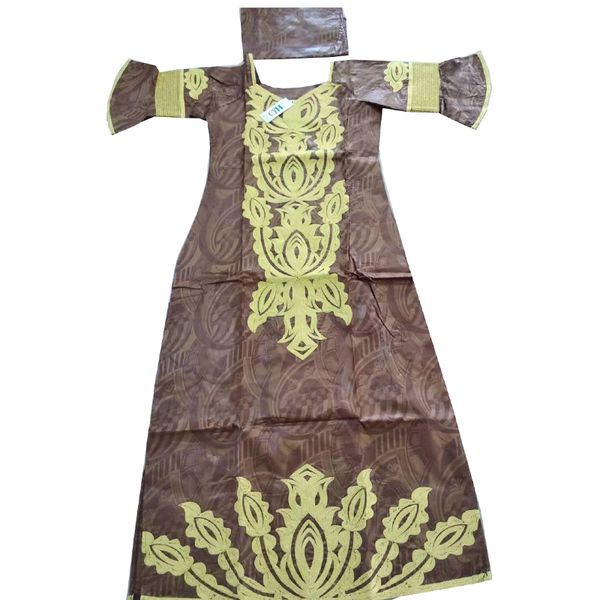 

md gold embroidery dresses for women short sleeve bazin dress 2019 wedding party dress traditional south african women's clothes, Red