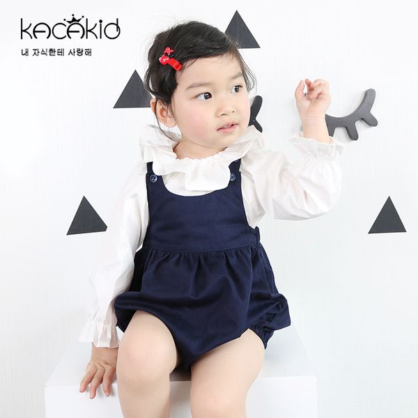 

kacakid baby bodysuits lovely cotton comfort kids baby bodysuits cute navy blue kids girl ka3313