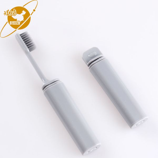 

manufacturers direct selling mini portable foldable toothbrush household bamboo charcoal soft bristle travel business trip coupl