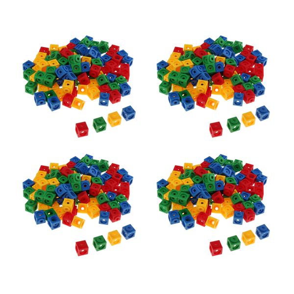 

400x education gifts mathlink cubes starter 4 colors