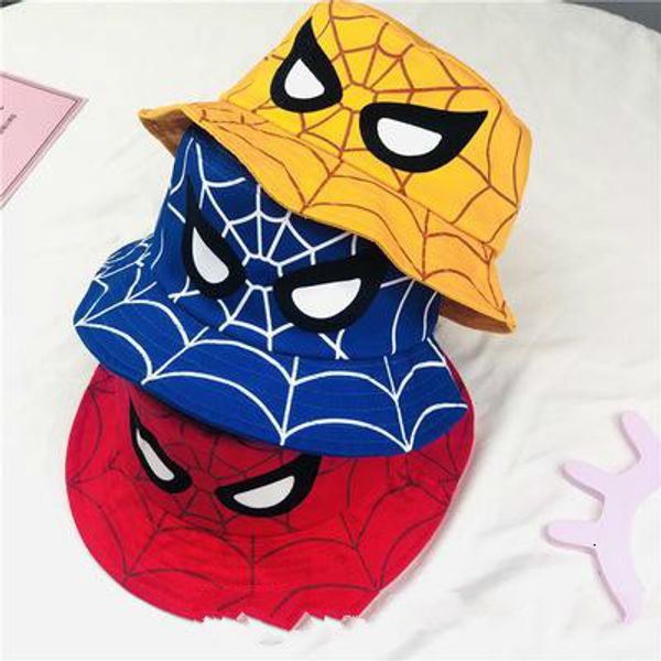 

childrens girls little boys spring summer cartoon wholesale garden wide brim sun bucket hats for preschoolers, Yellow