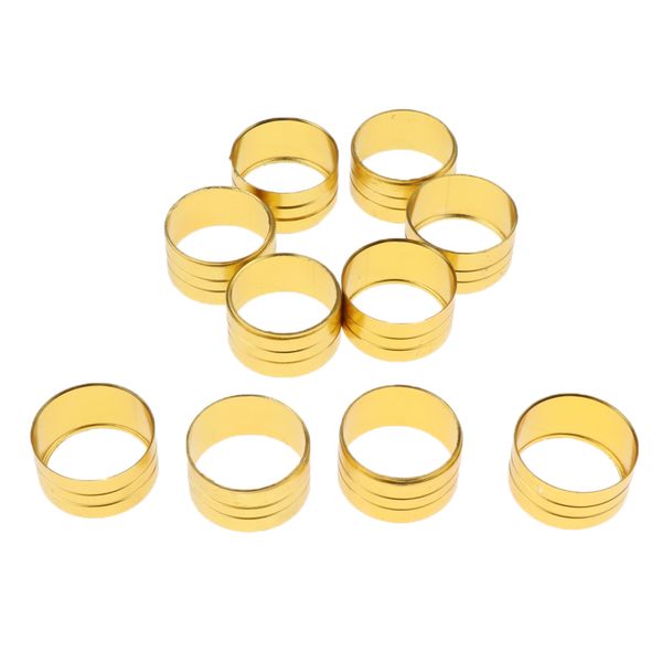 

10pcs aluminum alloy collars for walking stick making 20 x 13mm/ 22 x 6mm