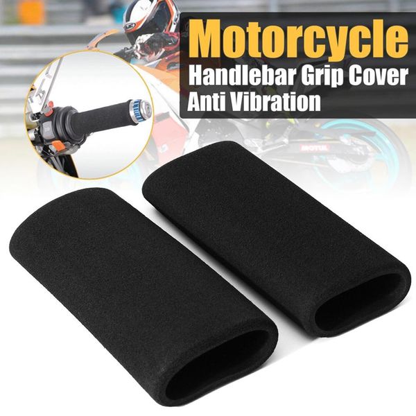 

motorcycle foam slip anti vibration comfort handlebar grip cover accessory set