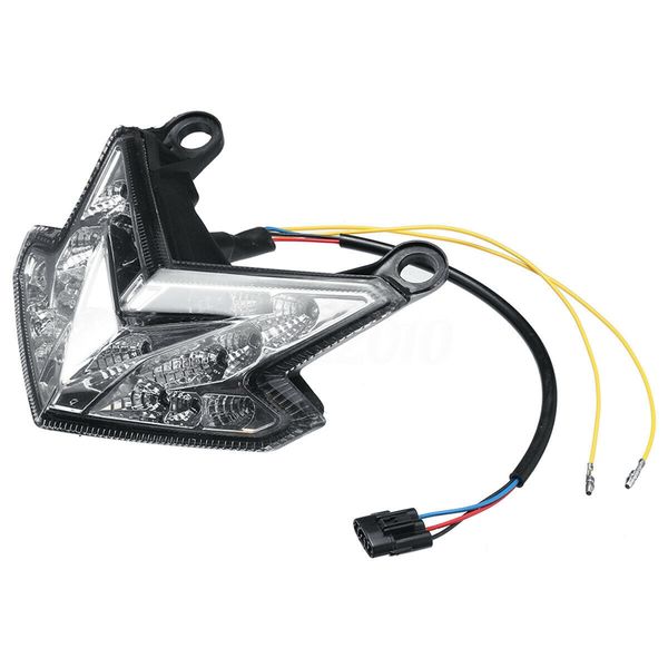 

motorcycle integrated rear tail brake light led turn signal light for ninja zx6r/z800/z125