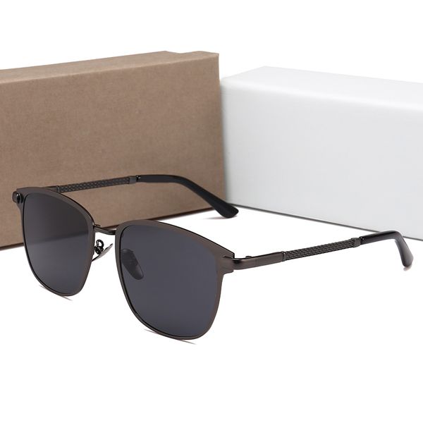 

designer trend fashion travel essential anti-uv uv400 sunglasses polarized light material multi-color choice fashion glassesbl3, White;black
