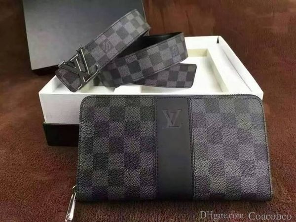 

2019 горячие продажи мужчины бренд длинный кошелек молния клатч кошелек карты ремень из двух частей костюм кошельки кошелек мини-клатчи экзо