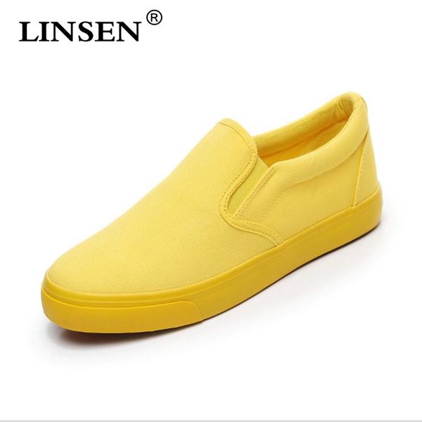 

2019 new fashion denim men canvas shoes couple shoes summer mens sneakers slip on casual breathable loafers chaussure homm, Black
