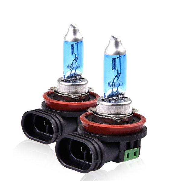 

2pcs h11 100w super white bulb h11 100w/55w fog light high power car headlights lamp light source parking auto 6000k 12v