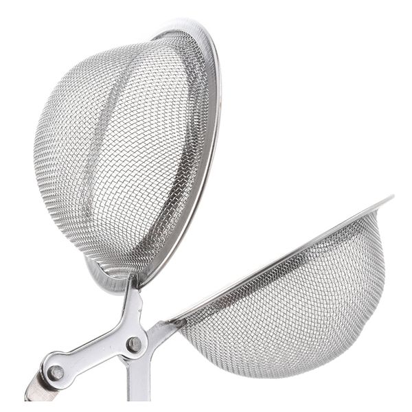 

css squeeze spoon mesh ball stainless steel strainer screen filter