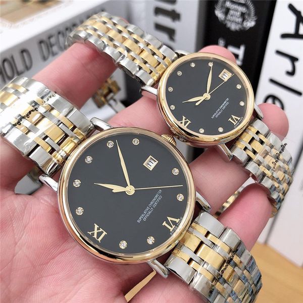 

lovers luxury watch 8215 automatic women mens watches designer wristwatches couple watch stainless steel montre de luxe, Slivery;brown