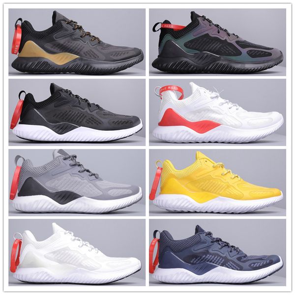 

new mens alphabounce beyond hpc ams 3m reflective running shoes women forged mesh breathable casual sport trainers designer sneakers 36-45