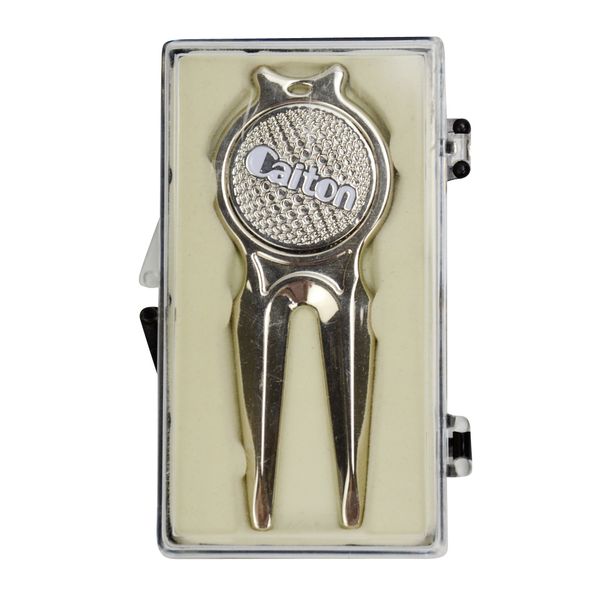 

golf divot repair tool with magnetic ball marker golf accessory gift