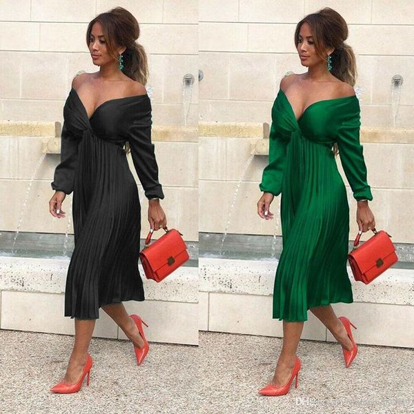

women summer boho v-neck maxi dress evening party cocktail beach sundress, Black;gray
